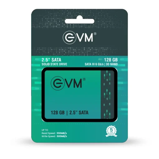 Evm 128GB 2.5'' Inch Sata Internal SSD (EVM25128GB) COMPUTER MEGA IT