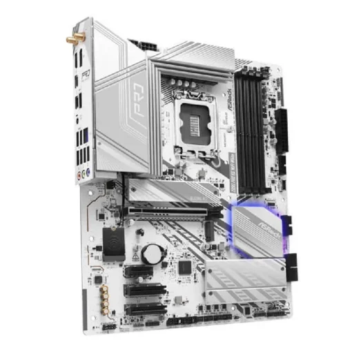 ASRock Z890 Pro RS WiFi (White Edition) Motherboard, DDR5, up to 256GB, - Image 4