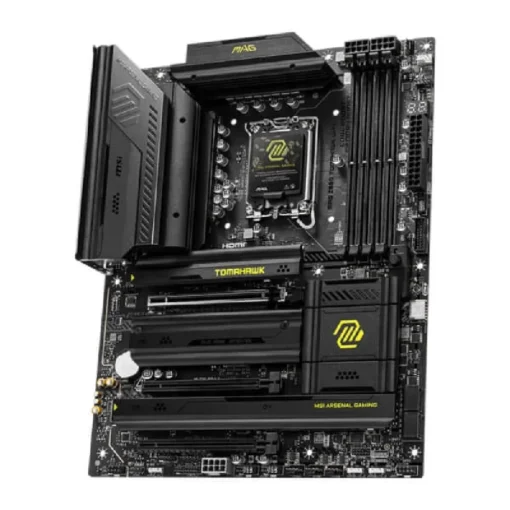 MSI MAG Z890 Tomahawk WiFi Motherboard - ATX - Supports Intel Core Ultra Processors (Series 2), LGA 1851 - DDR5 Memory, 1x PCIe 5.0 x16, 1x M.2 Gen5, 5G LAN, Wi-Fi 7 - Image 4