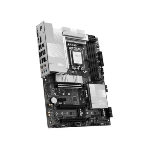 MSI PRO Z890-P WiFi Motherboard - ATX | Intel Ultra Core (Series 2) | LGA 1851 | DDR5 | PCIe 5.0 x16 | M.2 Gen5 | 5G LAN | Wi-Fi 7 - Image 2