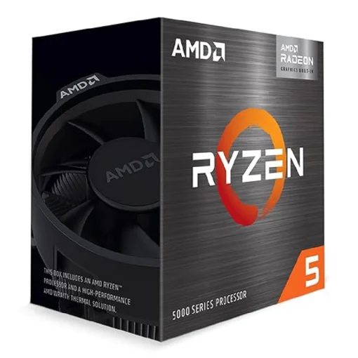 AMD Ryzen 5 5500GT Processor With Radeon Graphics 7, 6 cores 12 Threads 16MB Cache Base Clock 3.6 GHz Up to 4.4 GHz AM4 Socket System Memory DDR4 Up to 3200