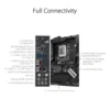 ASUS ROG Strix Z790-H Gaming WiFi 6E ATX Motherboard | LGA 1700 | Intel 12th & 13th Gen | DDR5-7800 MT/s | PCIe 5.0 x16 with Q-Release | 4x PCIe 4.0 M.2 Slots | USB 3.2 Gen 2x2 Type-C | Front-Panel Connector - Image 4