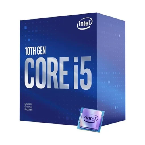 Intel Core i5-10400F 10th Gen Processor, 6 Cores, 12 Threads, 12MB Cache, BGA 437, with Fan & 3-Year Warranty