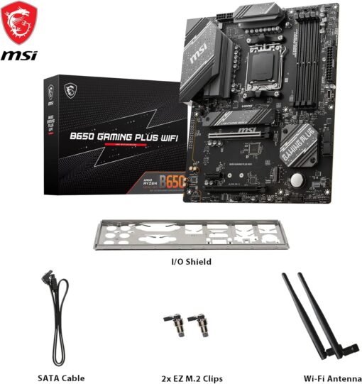 MSI B650 Gaming Plus Wi-Fi DDR5 Motherboard - Image 4