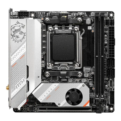 MSI MPG B650I EDGE WIFI Gaming Motherboard | Mini-ITX | AM5 | DDR5 6400+MHz (OC) | PCIe 4.0 | Dual M.2 | USB 3.2 Gen 2 | Wi-Fi 6E | HDMI | SATA 6Gb/s | Ryzen 7000 Series Support - Image 2