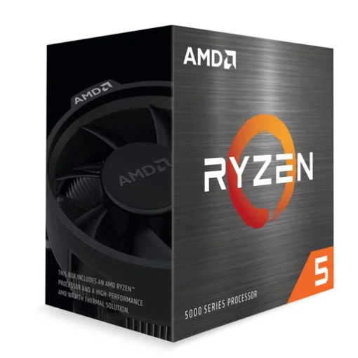 AMD Ryzen 5 5500 Desktop Processor | 6 Cores | 12 Threads | 19MB Cache | Base Clock: 3.6 GHz | Max Boost Clock: Up to 4.2 GHz | Socket AM4 | 500 Series Chipset - Image 2