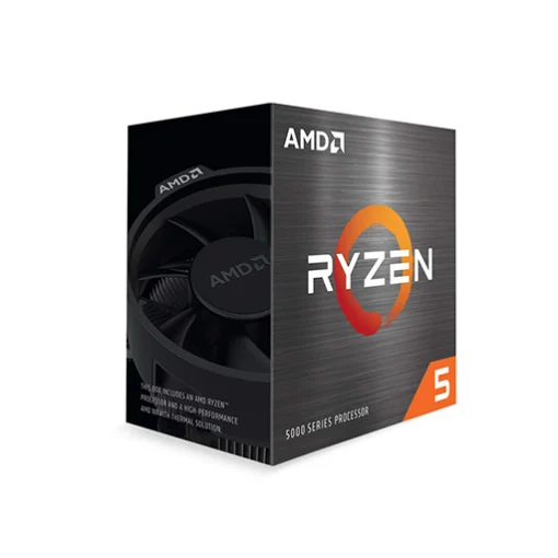 AMD Ryzen 5 5600X Desktop Processor | 6 Cores | 12 Threads | 35MB Cache | Base Clock: 3.7 GHz | Max Boost Clock: Up to 4.6 GHz | AM4 Socket | Compatible with 500 Series Chipset