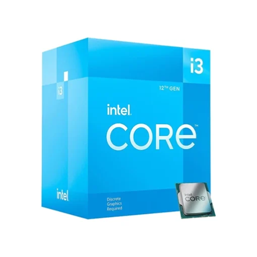 Intel Core i3-12100F Desktop Processor | Up to 4.3 GHz Turbo Frequency | LGA 1700 Socket | 600 Series Chipset